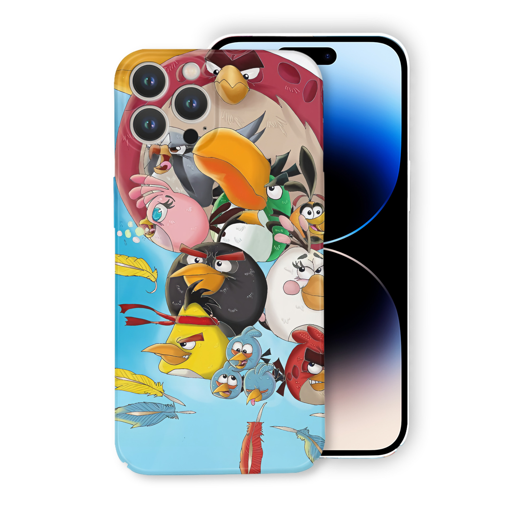 （画像用） Angry Birds アングリーバード 【iPhone 14シリーズ対応】ハードケース